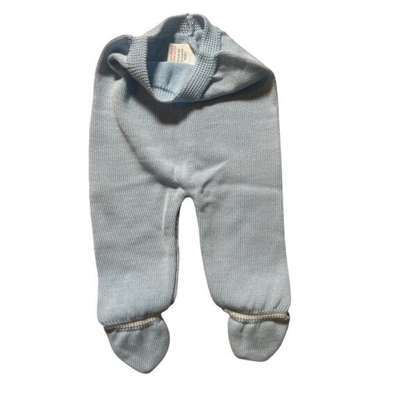 dandelion | NWT Star Knitted Sweater and Leggings Size 3-6m Light Blue White - Picture 7 of 10